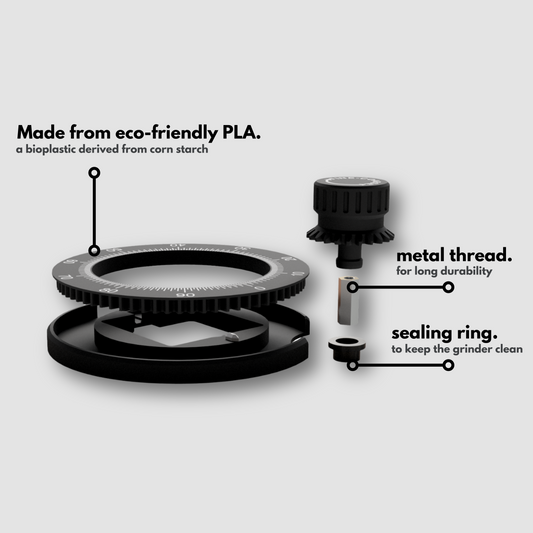 Eureka Mignon Mahlgrad-Einstellrad