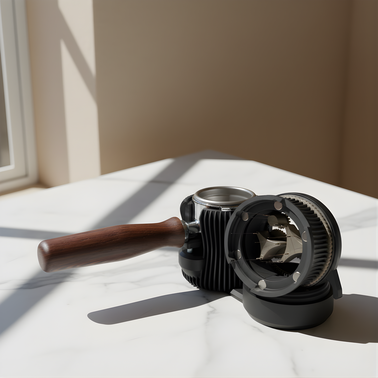 Spirographisches WDT Tool mit Tamping Station